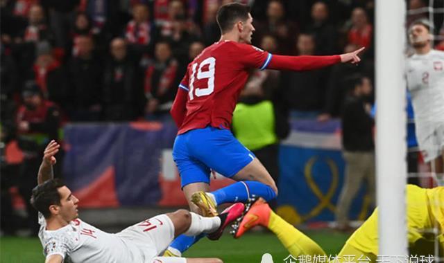 捷克队战胜波兰，取得胜利晋级